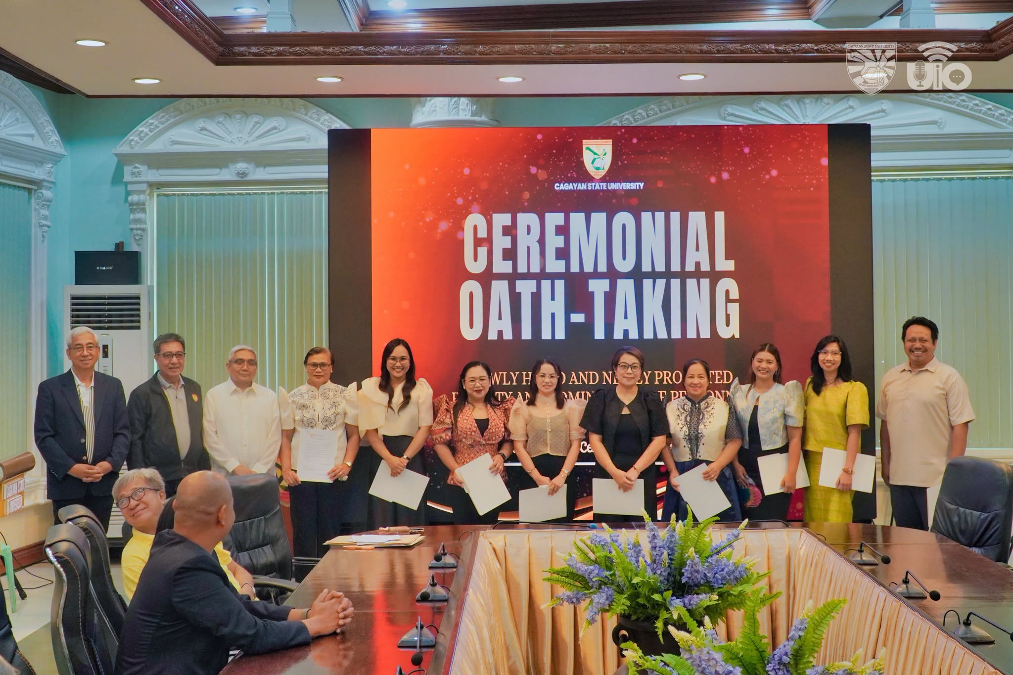 OIC PRESIDENT IBAÑEZ ADMINISTERS OATH TO 89 NEWLY HIRED AND PROMOTED CSU EMPLOYEES photo 26